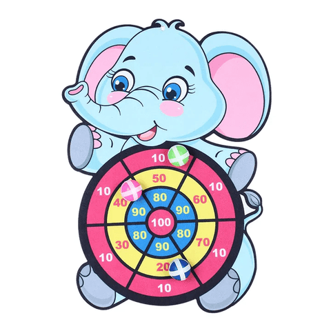 Tierfreunde Klebedartboard - Sicherer Spaß für Kinder