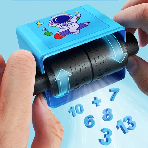 MathMaster Stempelset - Spielerisch Rechnen Lernen für Kinder