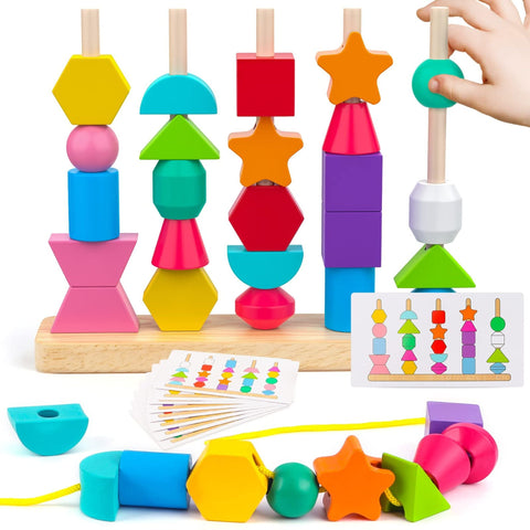 Kreatives Stapelset - Montessori Spielzeug