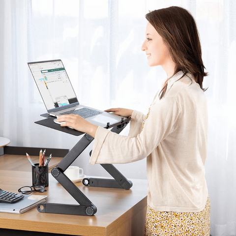 Ergonomische Verstellbare Laptopstandaard – Leicht & Multifunktional