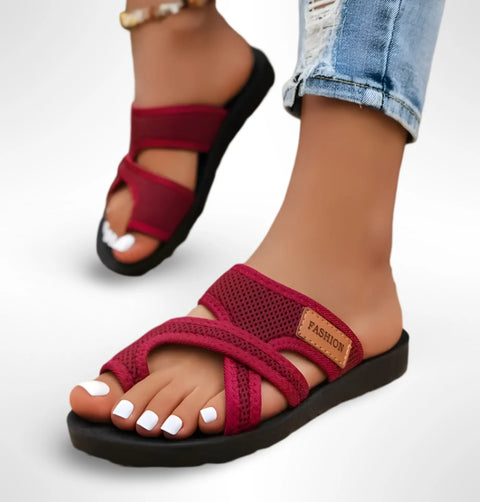 Corvella Orthopädische Sandalen – Atmungsaktives Mesh & Fußunterstützung