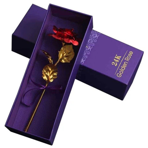 Ewige Romantik Goldene Rose - Für Unsterbliche Liebe am Valentinstag