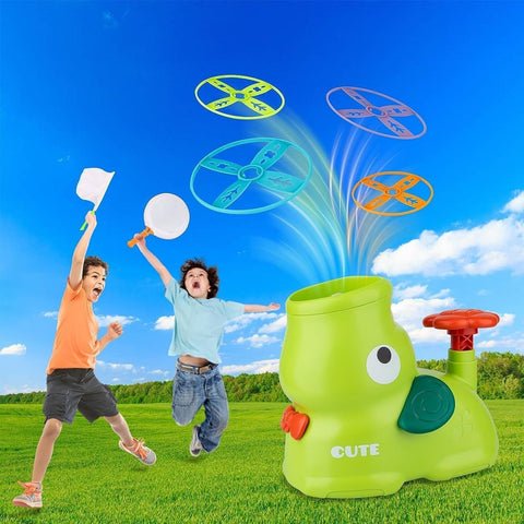 Fröhliche Schwein Frisbee Set - Aktives Spielvergnügen im Freien