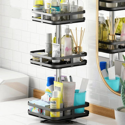 KitchenSpin Pro - 360° rotierendes Aufbewahrungsregal