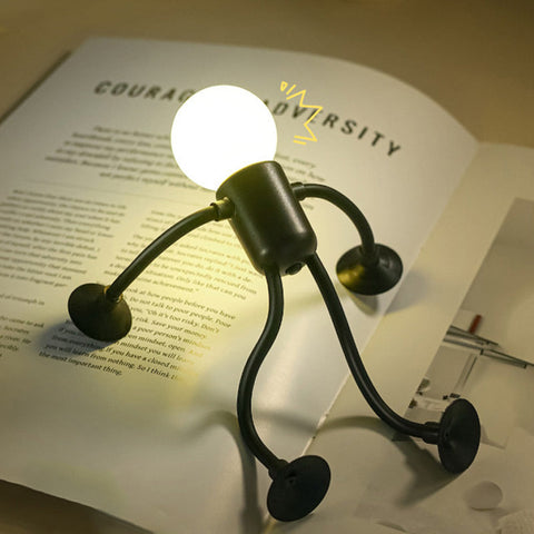 Flexible Schreibtischlampe mit Saugnapf – Verspielte und Verstellbare Beleuchtung für Zuhause oder im Büro