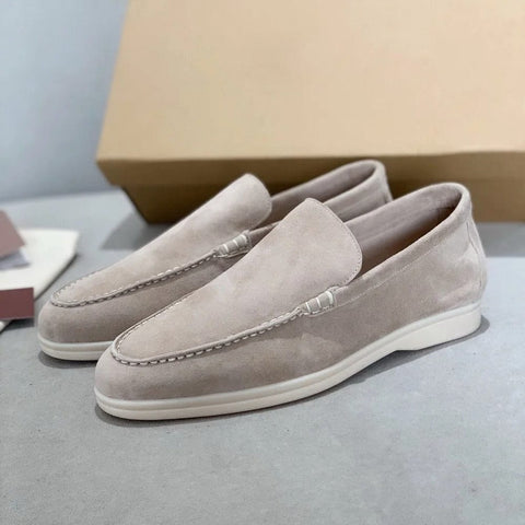 Verona - Wildleder Slipper – Italienische Eleganz