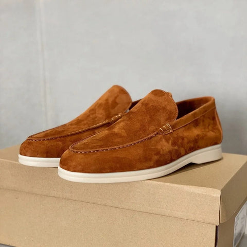 Verona - Wildleder Slipper – Italienische Eleganz