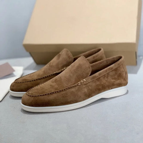 Verona - Wildleder Slipper – Italienische Eleganz