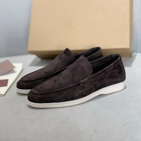Verona - Wildleder Slipper – Italienische Eleganz
