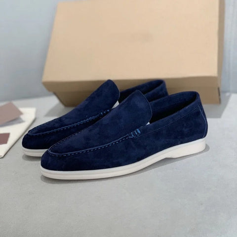 Verona - Wildleder Slipper – Italienische Eleganz