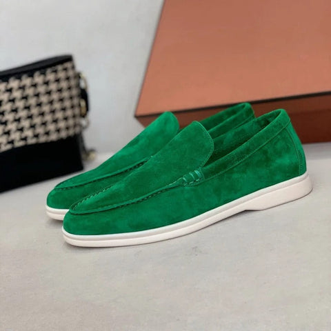 Verona - Wildleder Slipper – Italienische Eleganz