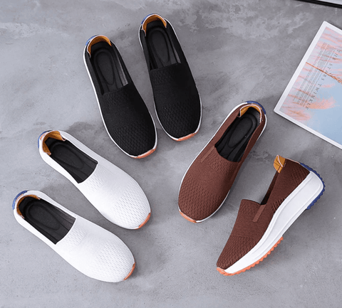 Damen Slip-On Loafers - Bequem und Atmungsaktiv